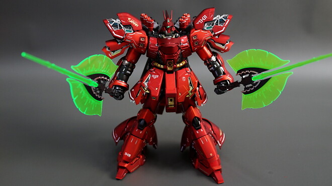 두 번째 건프라.. MG 사자비 버카 스페셜코팅판 (무광마감)