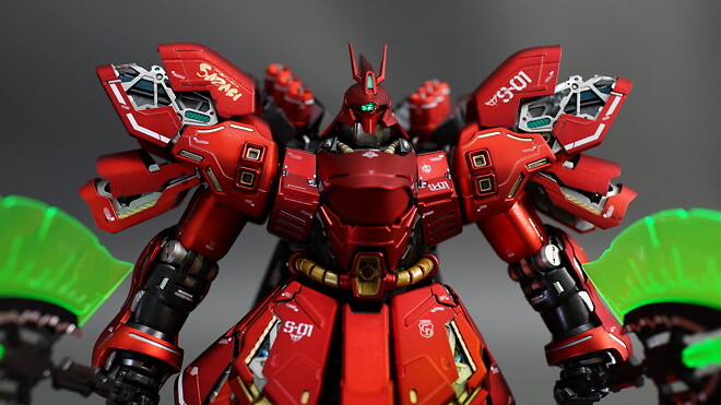 두 번째 건프라.. MG 사자비 버카 스페셜코팅판 (무광마감)