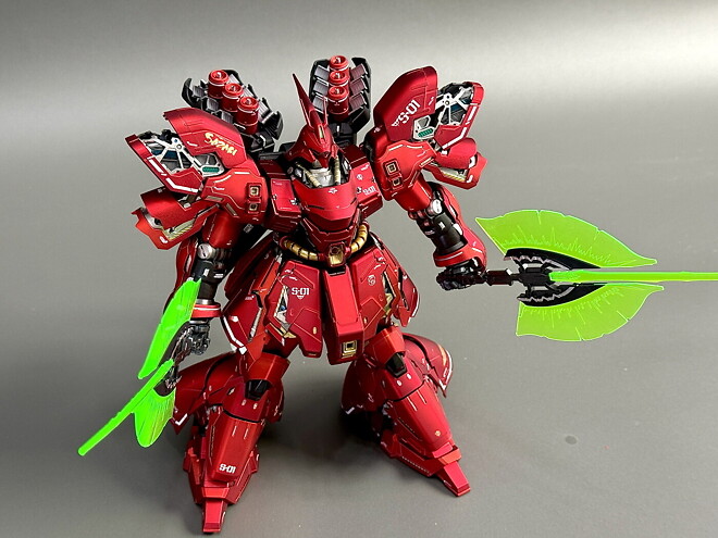 두 번째 건프라.. MG 사자비 버카 스페셜코팅판 (무광마감)