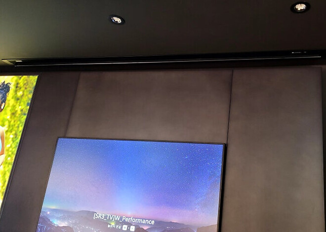 회의실 빔프로젝터 시공사례 : 뷰소닉 X1-4K 스케쳐스코리아