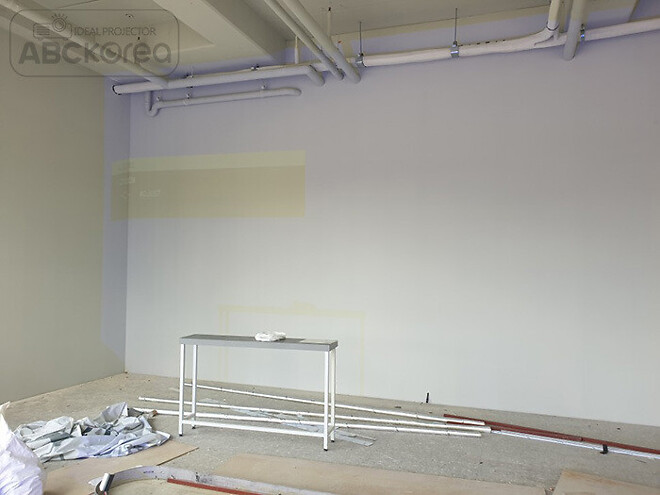 이천 디저트 39 카페 엣지블랜딩 파나소닉 빔프로젝터 시공사례