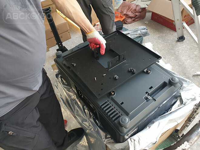 이천 디저트 39 카페 엣지블랜딩 파나소닉 빔프로젝터 시공사례