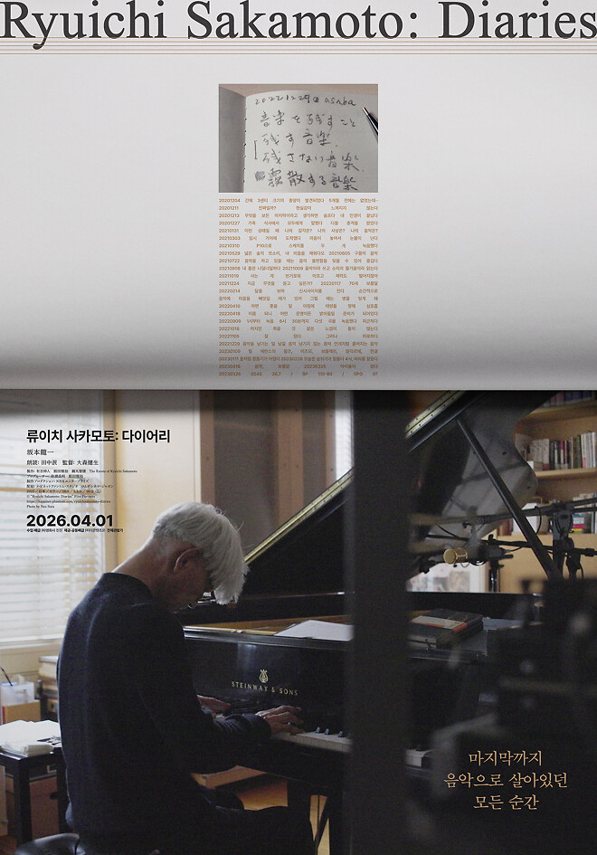 류이치 사카모토: 다이어리 (Ryuichi Sakamoto: Diaries, 2025)