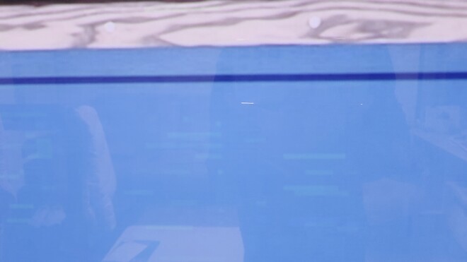 77SF90 같은 증상 있는 분 계신가요? (화면 전체에 수많은  초록색 가로줄이 생깁니다)