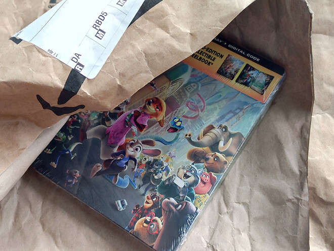 미마존에서 온 주토피아2 스틸북