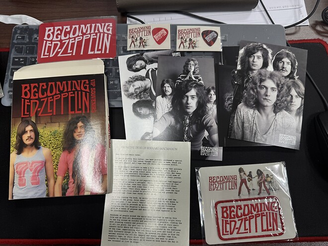 미국 레드 제플린되기 컬렉터스 에디션 언박싱