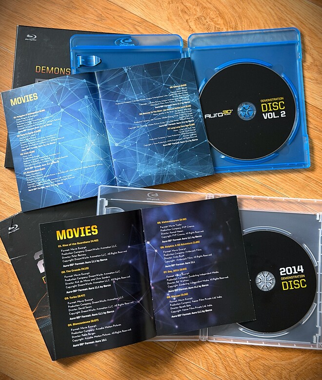 [ Auro-3D ] 타이틀 인증 #1 - Auro3D 데모 디스크 1 &amp;amp; 2