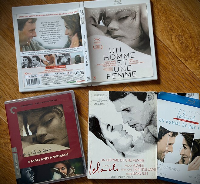 [ 남과 여 - A Man and A woman ] 크라이테리언 북미판 인증