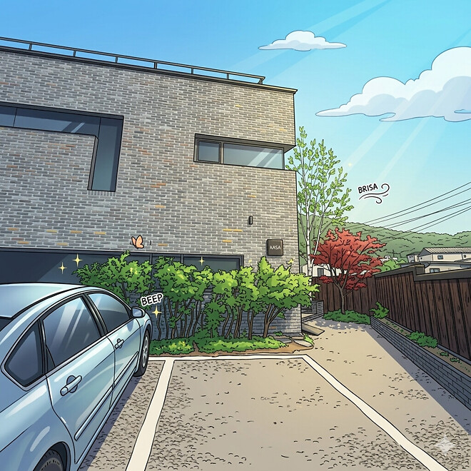 둥이 데리고 브리사 다녀왔어요.