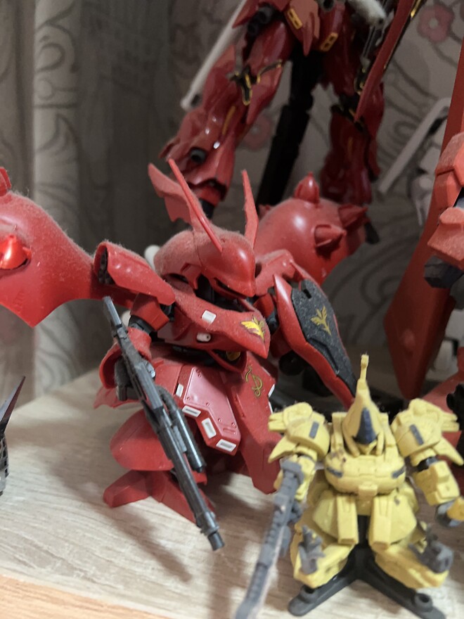 일주일동안 만든 대륙제 건프라들