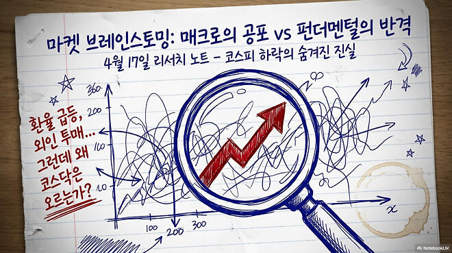 [경제] 도움이 될 수도 있는 한국 경제 시장(4월 17일)