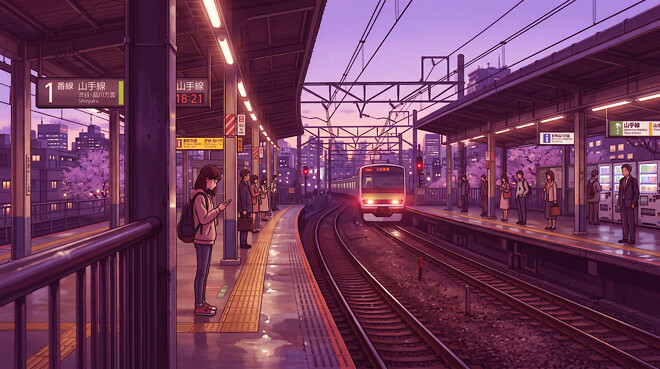 애니메이션 뮤직비디오를 만들었습니다.