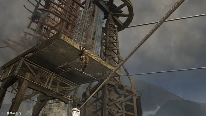 툼레이더 리부트 진행이 막혔는데 혹시 아실까요. 질문?