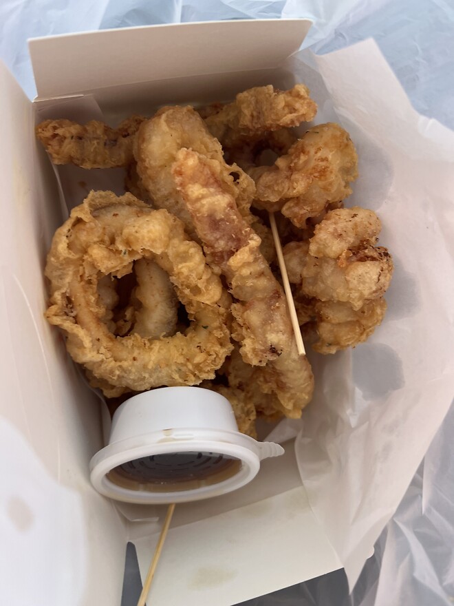 신포시장 치킨꼬꼬