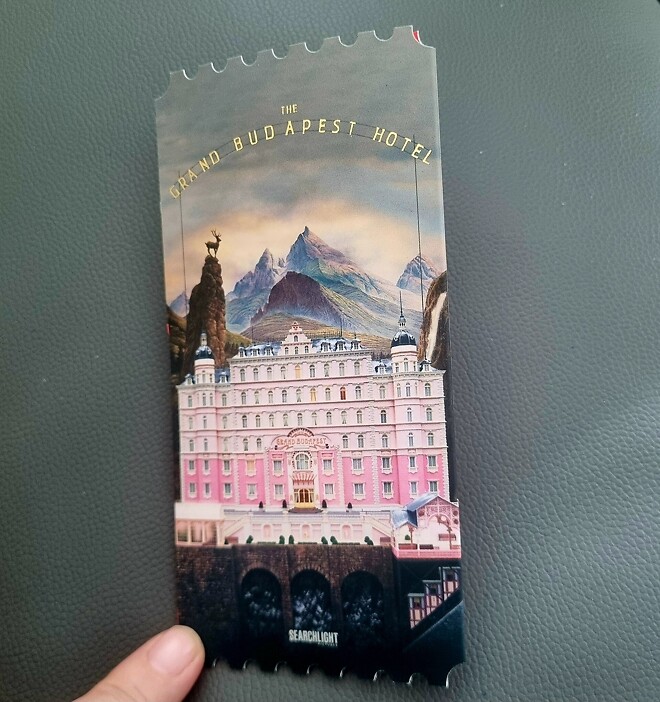 저도 [그랜드 부다페스트 호텔] 굿즈 티켓
