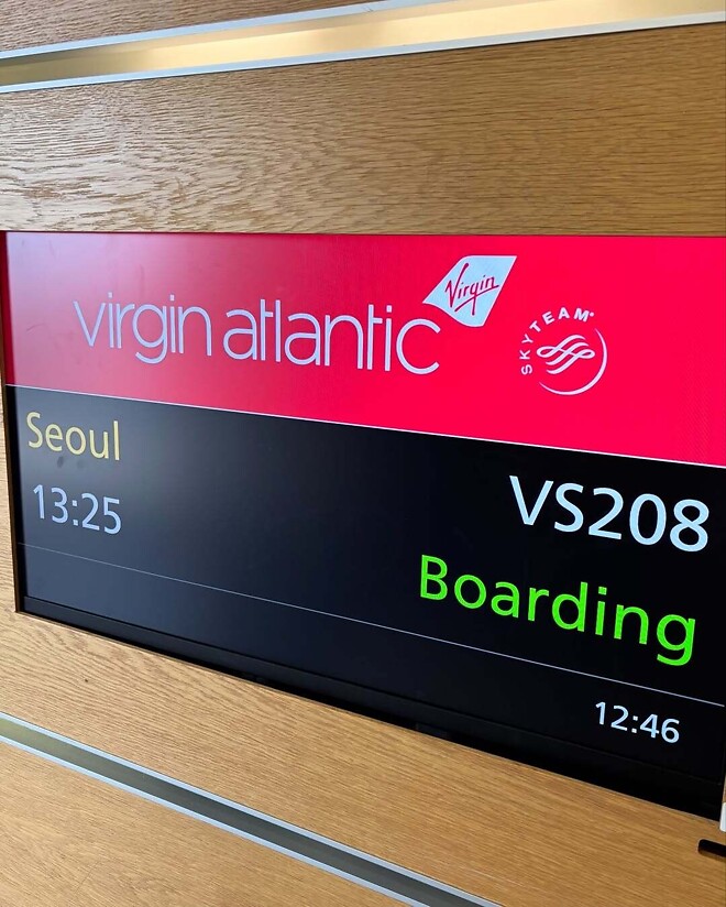 버진애틀랜틱항공 인천&ndash;런던 신규 취항 기념식 현장