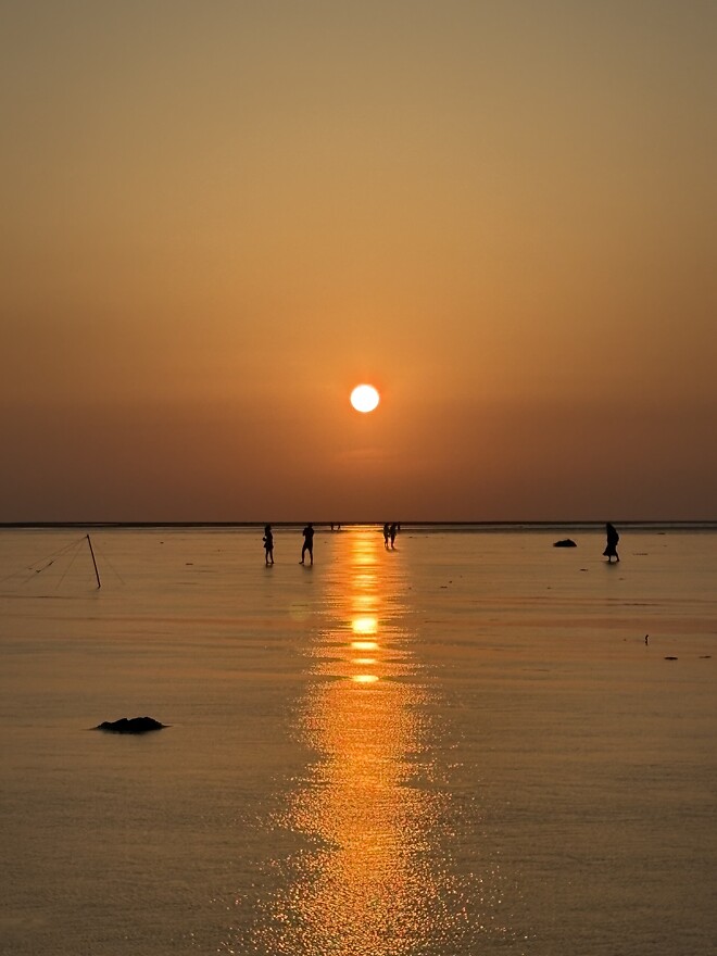 대만 타이중 가오메이 습지(아시아의 우유니 사막)