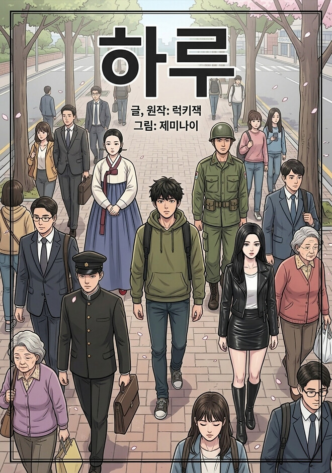 전에 적어둔 단편 공포영화 아이디어를 시각화 해봤습니다!