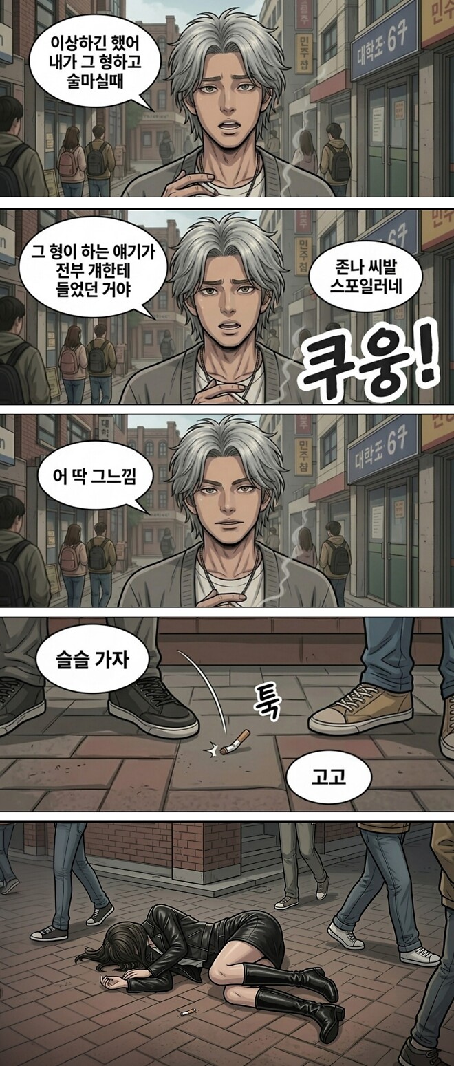 전에 적어둔 단편 공포영화 아이디어를 시각화 해봤습니다!