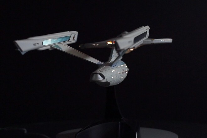 반다이 1/850 스타트렉 ncc-1701 엔터프라이즈 개봉기