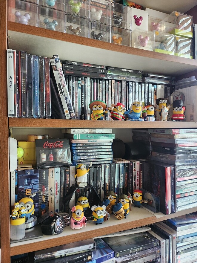 아놔..미니언 마니아의 장식장