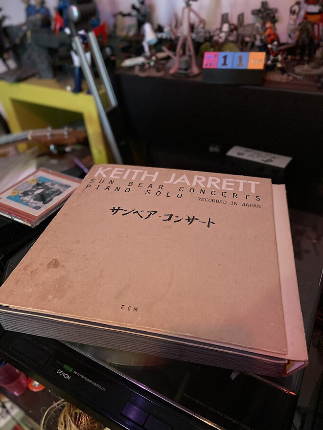 주말에 발굴한 LP, 키스 쟈렛(Keith Jarrett)의 피아노 솔로 앨범 &amp;quot;Facing you&amp;quot;