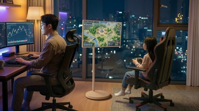 LG전자 32형으로 더 커지고 4K로 더 선명해진 &lsquo;스탠바이미 2 맥스&rsquo; 출시