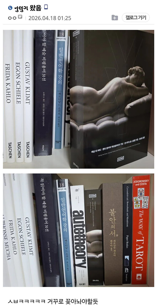 독서갤러리 책 주문 대참사