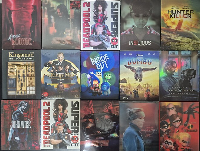 블루레이 판매합니다