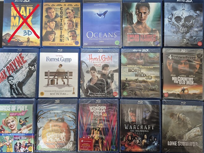 블루레이 판매합니다