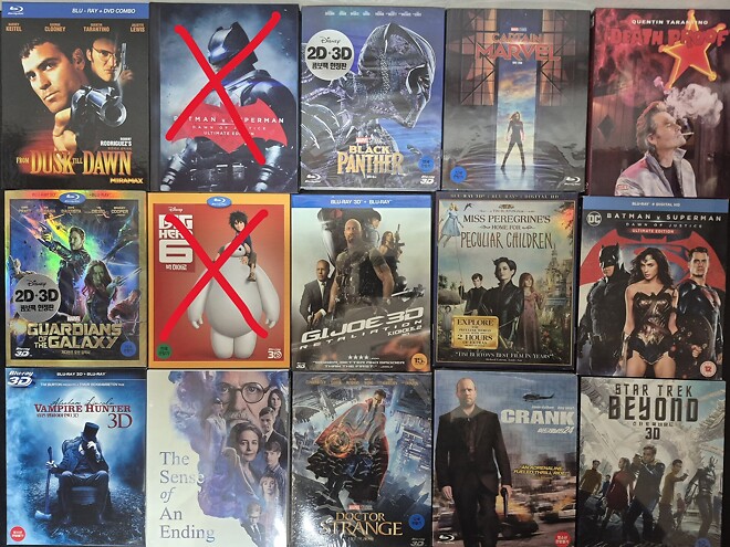 블루레이 판매합니다