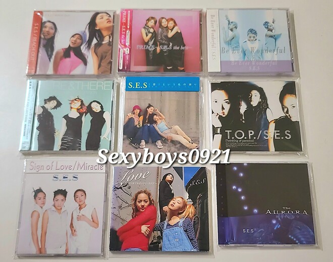 S.E.S 일본 앨범 &amp;amp; 싱글 판매합니다.