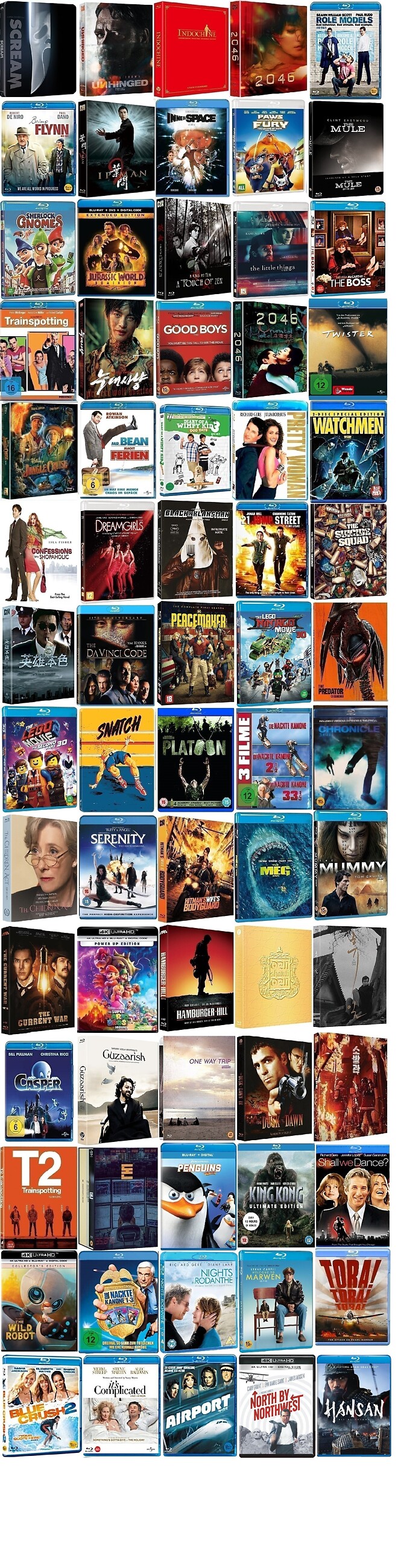 4k 블루레이 판매합니다.