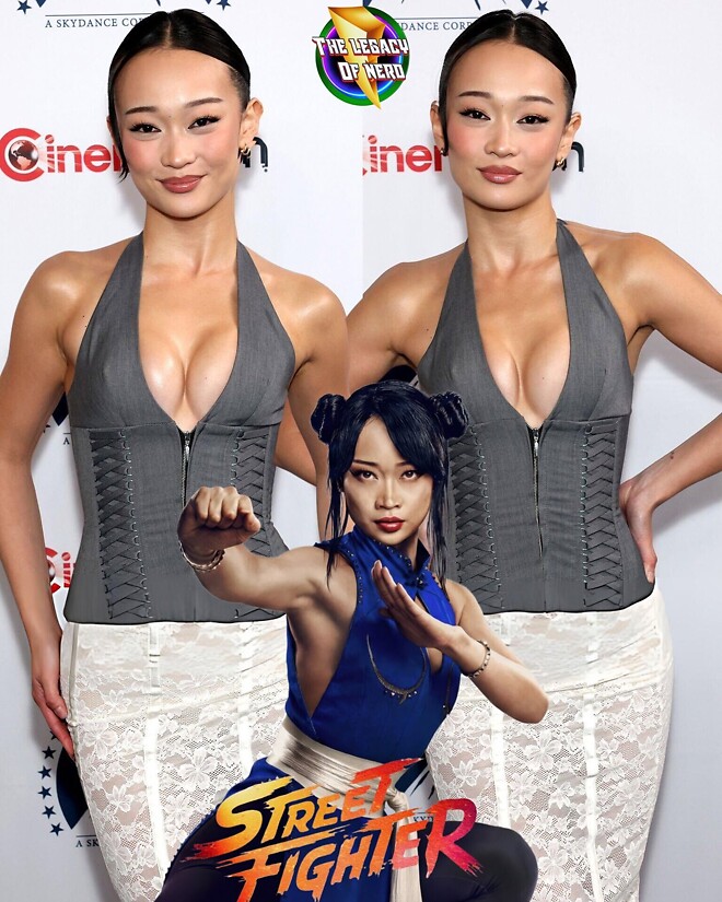 &lsquo;스트리트 파이터&rsquo; 춘리 역 배우 시네마콘 사진