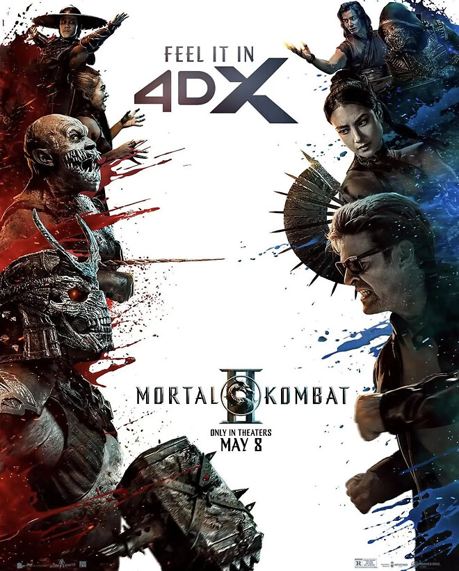 모탈컴뱃 2 4DX포스터  새예고편