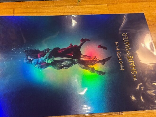셰이프 오브 워터: 팔걸이와 포스터(잡담)