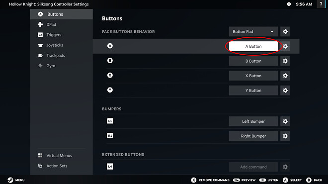 스팀 컨트롤러를 최대한 활용하는 방법: Steam Input 구성기