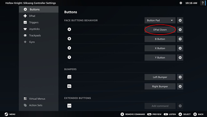 스팀 컨트롤러를 최대한 활용하는 방법: Steam Input 구성기