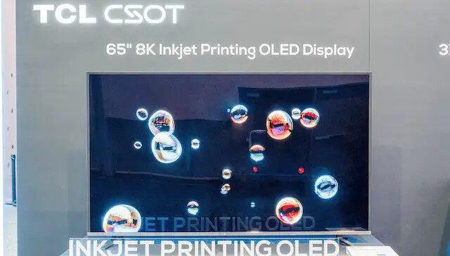 TCL, 예상보다 빠르게 T8 공장 완공: LG와 삼성의 OLED TV 독점을 위협하다