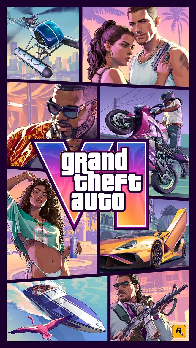 락스타, GTA 6 표지 아트 공개 및 6월 25일 예약 판매 시작 확정