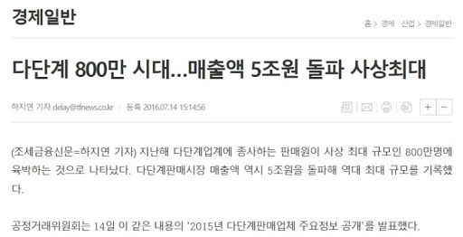 다단계판매의 법률과 판매원의 권리 그리고 대안책인 DDM(소비자 연합 ...