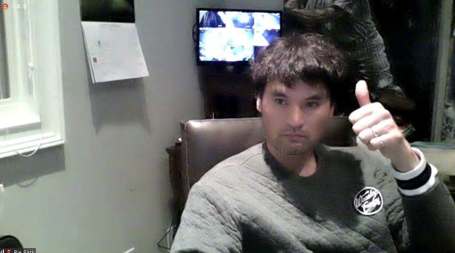 엄지척 하는 박찬호