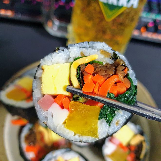 고봉민김밥에 한잔... - DPrime