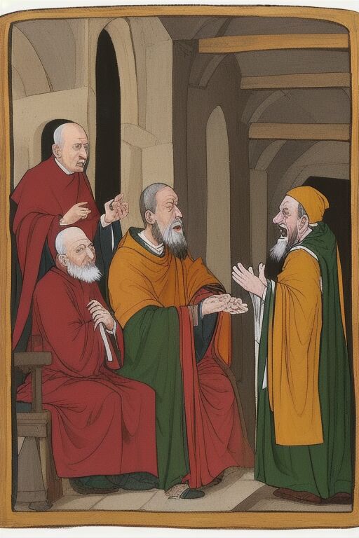 00826-1036740813-In a medieval monastery, the abbot and an old monk are engaged in a heated debate. The monk is gesturing wildly and shouting lou.png