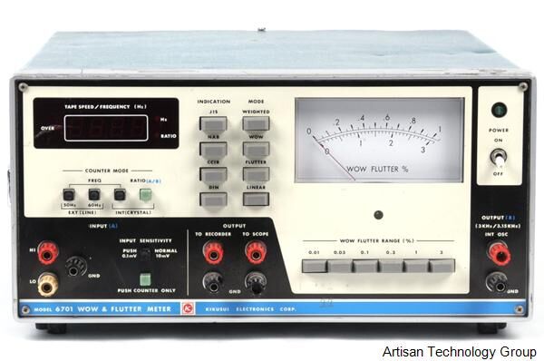 Kikusui 6701 Wow/Flutter Meter