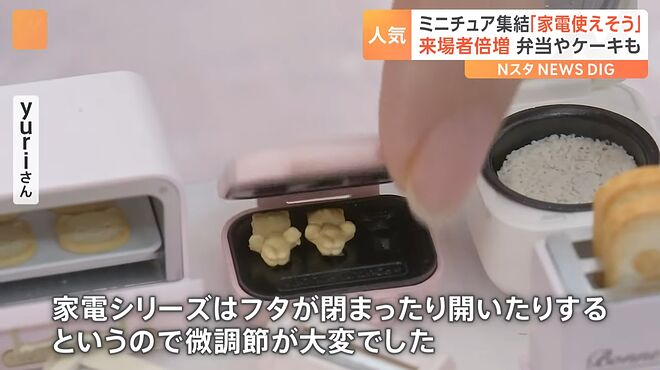 まるで本物のようなミニチュアアートの作品展　来場者数は去年の倍　超リアルな12分の1の世界とは！？｜TBS&nbsp;NEWS&nbsp;DIG 1-32 screenshot.png