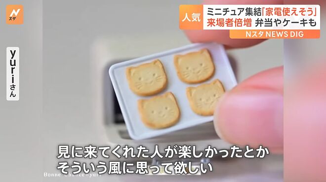 まるで本物のようなミニチュアアートの作品展　来場者数は去年の倍　超リアルな12分の1の世界とは！？｜TBS&nbsp;NEWS&nbsp;DIG 1-38 screenshot.png