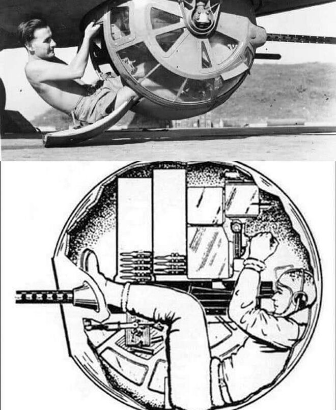 극한직업이었던 B-17 승무원 좌석 - DVDPrime