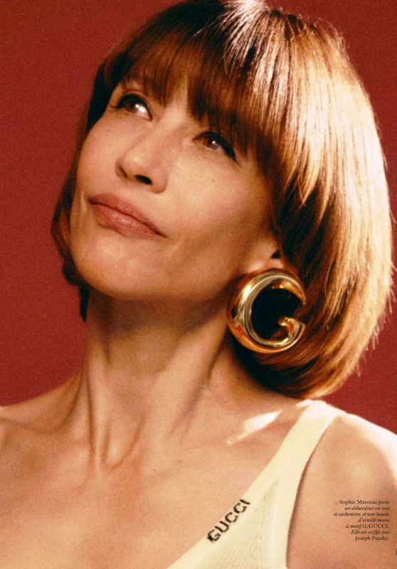 소피 마르소 보그 프랑스 4월호 커버스토리 화보(3/22) - DPrime