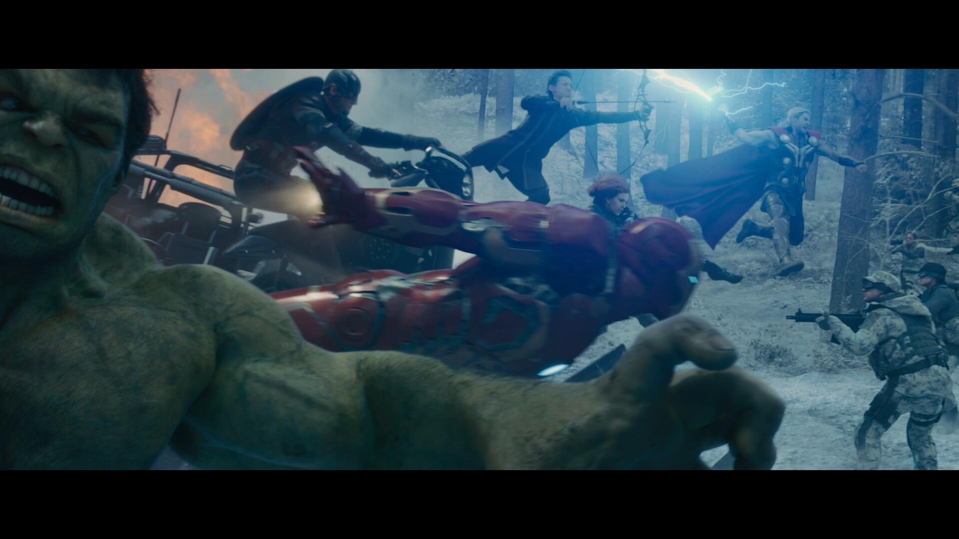 미리 본 어벤져스 스샷 몇장.. - DVDPrime